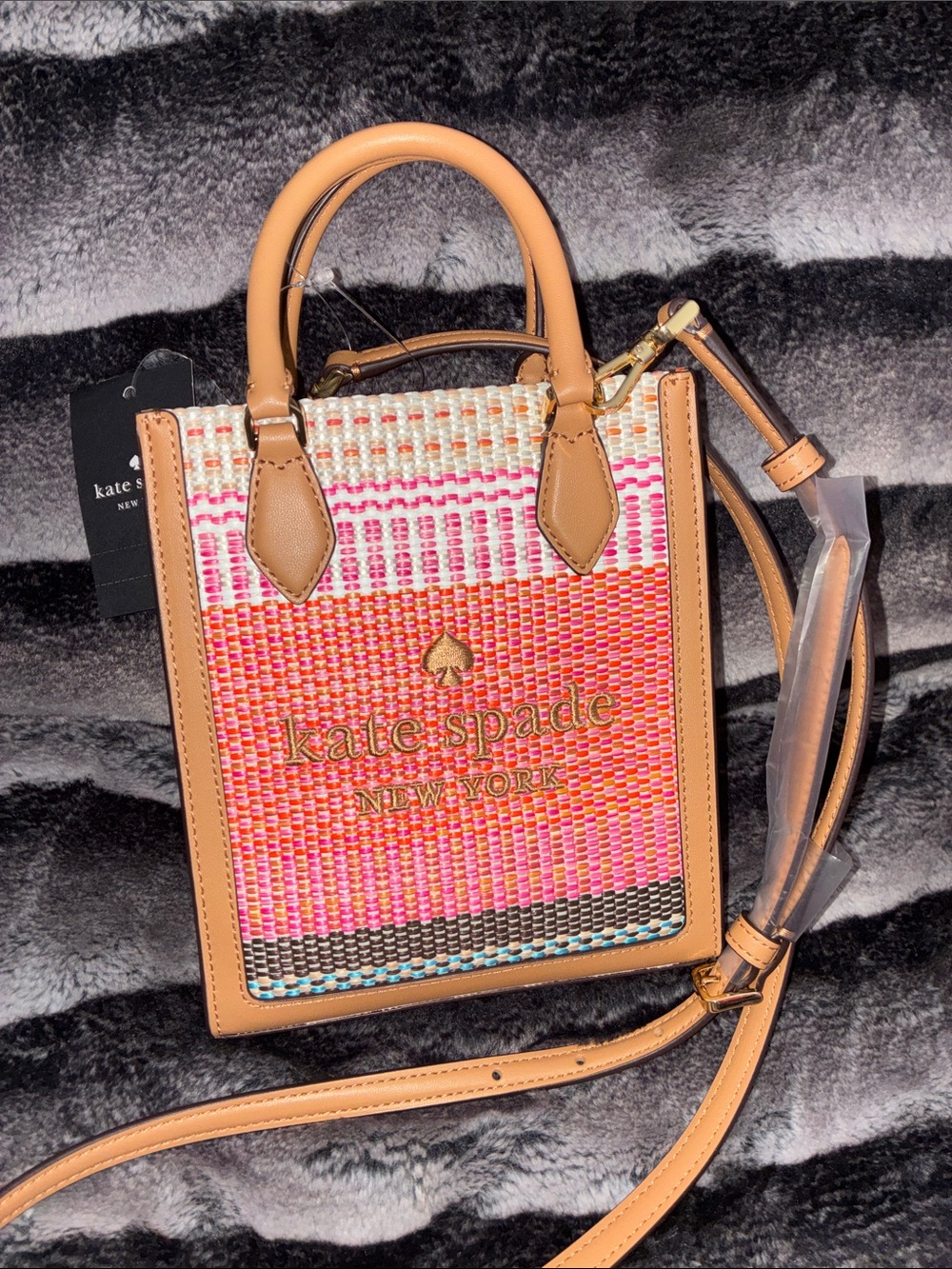Kate Spade mini canvas tote bag - Picture 2 of 5